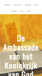 Mobile Screenshot of deambassade.nl