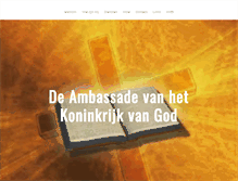 Tablet Screenshot of deambassade.nl